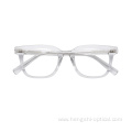 New Glasses Gentleman Stylish Specs Acetate Frames Optical Eyeglasses